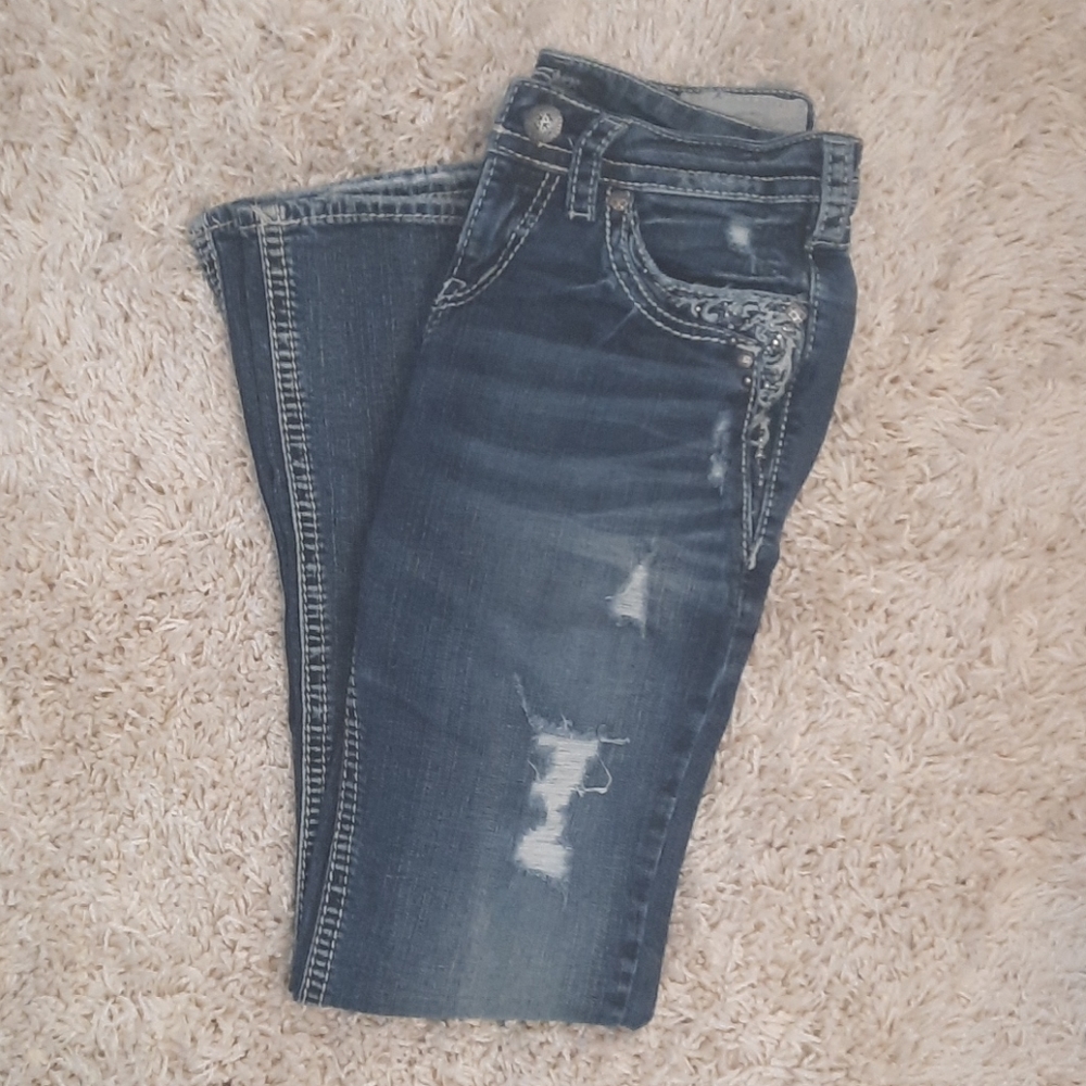 Silver Jeans Tuesday Low Boot cut